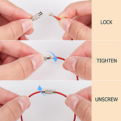 28 шт. 7-цветные прочные брелки из нержавеющей стали 304 FIND-GF0006-82