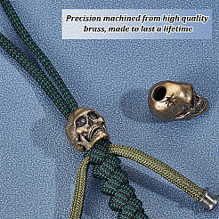 4 шт. Латунные бусины&nbsp;FIND-OC0003-75B-AB