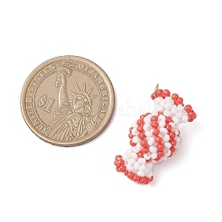 Подвески-конфеты из стеклянных бусин&nbsp;PALLOY-MZ00982-04