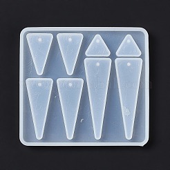 Силиконовые Молды для кулонов&nbsp;X-DIY-G065-01E