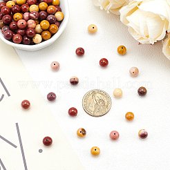 Естественно mookaite круглых бусин пряди&nbsp;G-AR0001-60