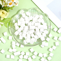 400шт. шарики из губки для поделок в форме куба AJEW-SC0003-86