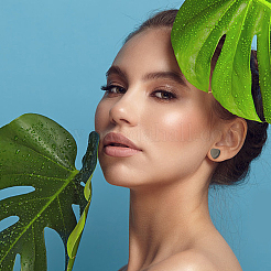 8 шт. 4-х цветные серьги-гвоздики в форме железного сердца для женщин&nbsp;EJEW-AN0002-86