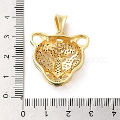 Покрытие стойки латунь микропаве прозрачные подвески из кубического циркония KK-A206-08A-G