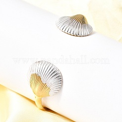 Браслеты-манжеты из нержавеющей стали 304 для женщин&nbsp;BJEW-F509-01G