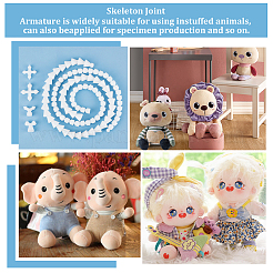 2 набор полиоксиметиленовых (ПОМ) игрушечных скелетных шарниров DIY-OC0012-27