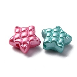 Перламутровые непрозрачные акриловые бусины OACR-G052-07