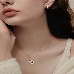 8шт 4 цвета сплава эмалевые подвески&nbsp;ENAM-LP0001-36