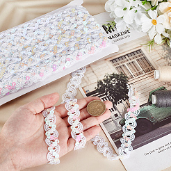 11м полиэстеровые ленты с пайетками OCOR-WH0078-281B