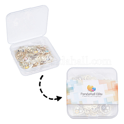 36 шт. 18 стиля стойки с покрытием из светло-золотого сплава&nbsp;ENAM-PH0001-88