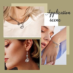 Подвески из сплава в тибетском стиле своими руками PALLOY-SC0004-13