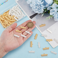 120 шт. 2-цветные тибетские литые люстры из сплава FIND-GO0003-41