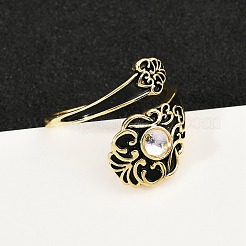 Латунные манжеты для женщин RJEW-D318-02G