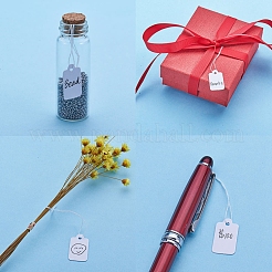 Белые прямоугольники ювелирные ценники X-TOOL-C003-02