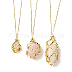 3 шт. 3 стиля 304 нержавеющая сталь макраме мешочек ожерелье изготовление&nbsp;NJEW-JN04902-01