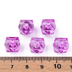 Прозрачные акриловые бусины&nbsp;MACR-S373-132-B11