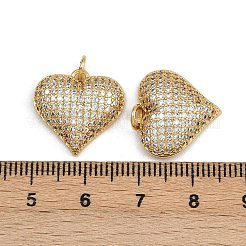 Латунные микро проложить кубического циркония подвески&nbsp;ZIRC-I367-06G-01