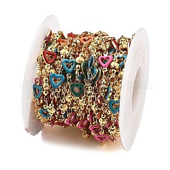 Латунные сердечные цепи KK-D368-03G-I