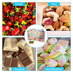 50шт. наборы мешочков для конфет из opp ABAG-TAC0006-41