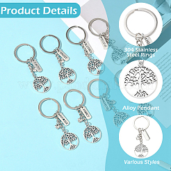 18шт. брелки из сплава&nbsp;KEYC-YW00238