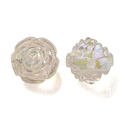 УФ-покрытие радужными переливающимися акриловыми бусинами OACR-P010-20B