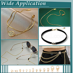 13 шт. 13 стиля латунные застежки-лобстеры с покрытием KK-PH0006-83