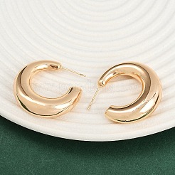 Латунь серьги EJEW-H168-14B-G