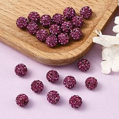 Бусины со стразами&nbsp;RB-H284-8MM-502