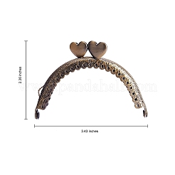 3 шт. 3 цвета ручки для железных кошельков IFIN-SZ0001-15