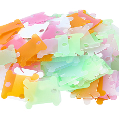 150 шт. пластиковые доски для намотки ниток TOOL-CP0001-49C