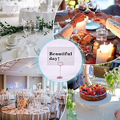 Держатель визитки из углеродистой стали в 16 стилях&nbsp;AJEW-SZ0001-82