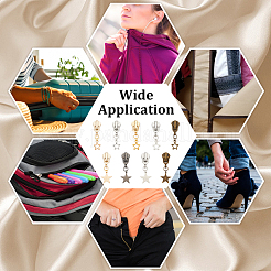 Ползунки на молнии из сплава PALLOY-PH01596