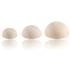 200шт необработанные кабошоны из натурального дерева WOOD-SP0001-56