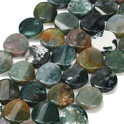 Природные моховой агат бисер нитей&nbsp;G-NH0028-03