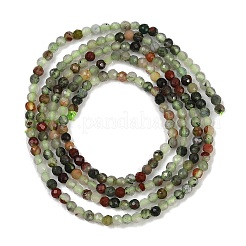 Природные африканские гелиотроп бисер пряди G-S388-A02-2mm