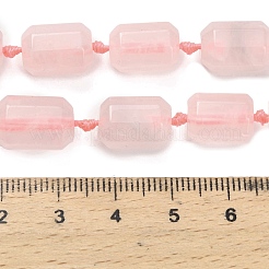 Природного розового кварца нитей бисера G-L634-F01-02