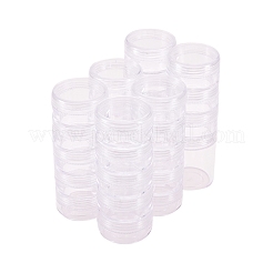 Пластиковые контейнеры для хранения бусин с крышками и 30шт мини-банки для хранения&nbsp;X-C020Y