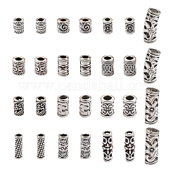 280шт 14 стильные бусины из сплава в тибетском стиле FIND-KS0001-13