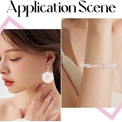 8 нити прозрачные градиентные цветные стеклянные бусины нити&nbsp;GLAA-SC0002-02A