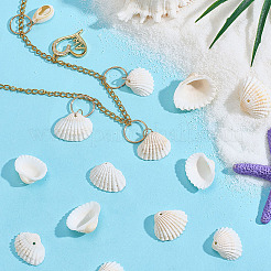 120 шт. подвески из натуральной ракушки SSHEL-ME0001-02