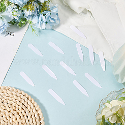 Воротник из ПВХ для рубашки священнослужителя&nbsp;AJEW-CN0005-17A