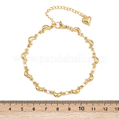 Браслеты из нержавеющей стали 304 для женщин BJEW-D359-07G