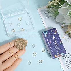 20 шт. 2 цвета 925 разъемных соединительных кольца из стерлингового серебра STER-SC0001-41A