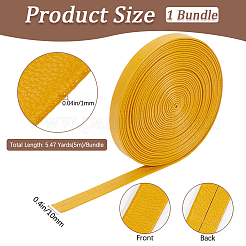 5м складной плоский шнур из искусственной кожи&nbsp;OCOR-WH20012-14B-11