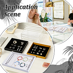 Подставки из мдф для ожерелий&nbsp;ODIS-WH0086-078A