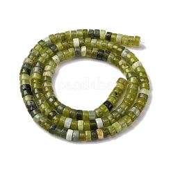 Природного нефрита Xiuyan бисер нитей G-L624-I03-2x4mm