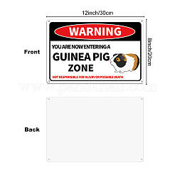 Уф-защищенный и водонепроницаемый алюминиевый предупреждающие знаки AJEW-WH0111-K32