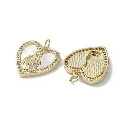 Латунные микро проложить кубического циркония подвески&nbsp;KK-G485-19D-G