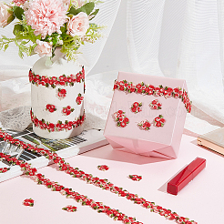 4.6~5 ярд цветочной полиэстеровой отделочной ленты&nbsp;OCOR-PH0001-97A