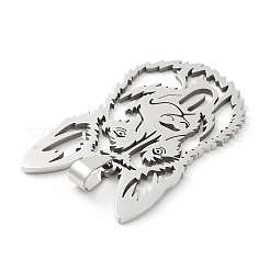 Большие подвески из не тускнеющей нержавеющей стали 201&nbsp;STAS-A090-02P